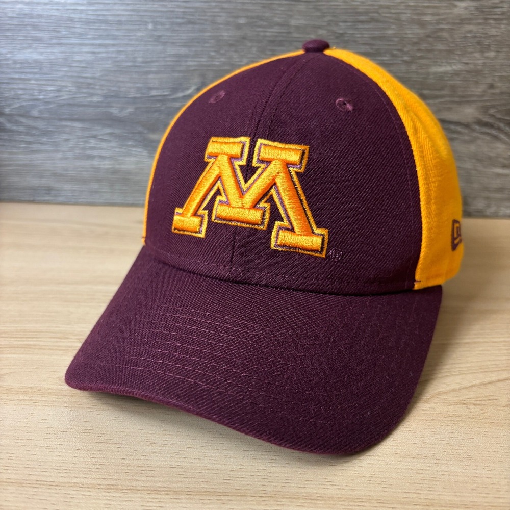Minnesota Golden Gophers Hat Cap Strap Back‎ Youth Red Maroon New Era